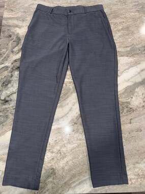 State & Liberty Athletic Fit Stretch Men’s Suit Pants Heathered Navy Size 36x32